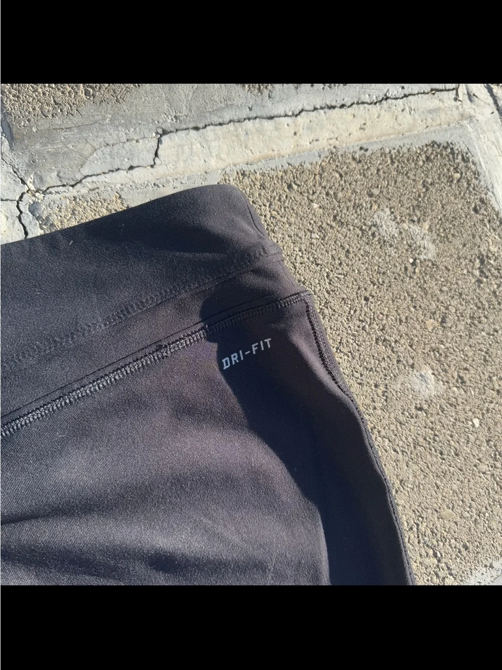 Y2K Nike Black Flare Leggings